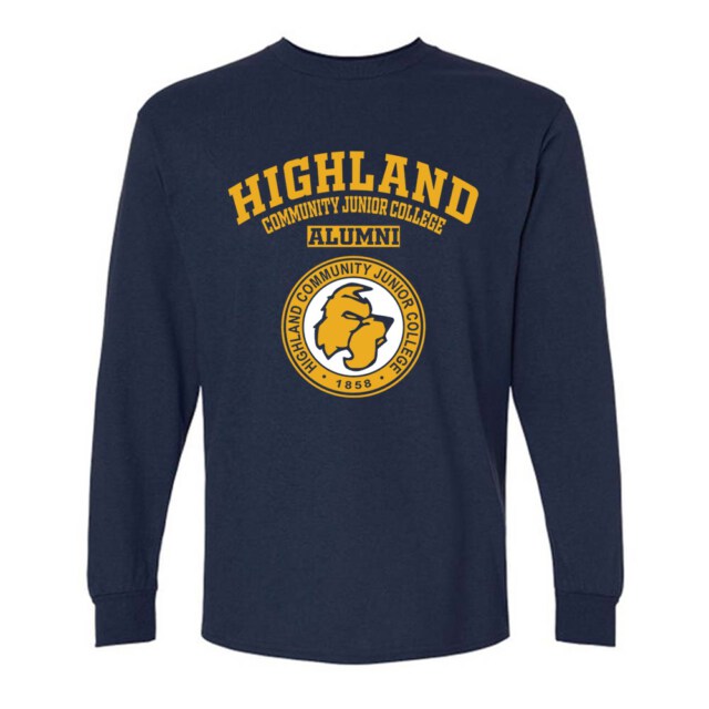 Highland Community Junior College KS LG Alumni Long Sleeve