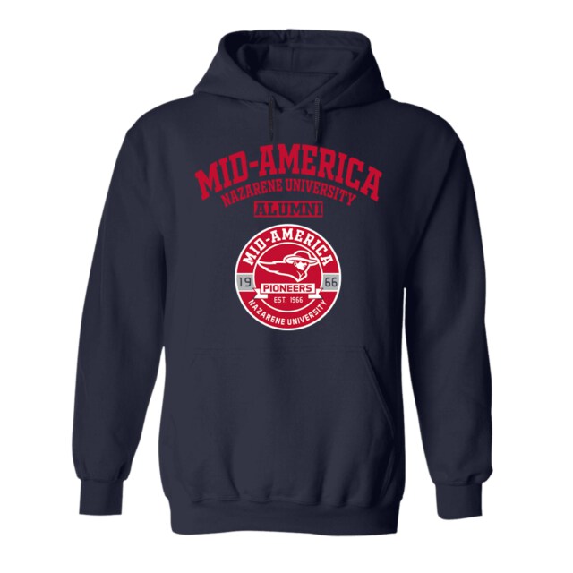 Mid America Nazarene College KS LG Alumni Hoodie