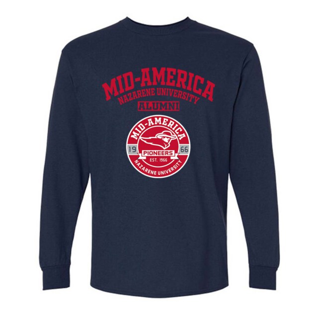 Mid America Nazarene College KS LG Alumni Long Sleeve