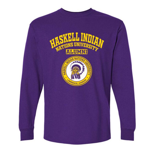 Haskell Indian Nations University KS LG Alumni Long Sleeve