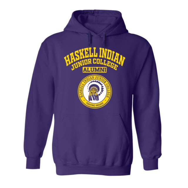 Haskell Indian Junior College KS LG Alumni Hoodie