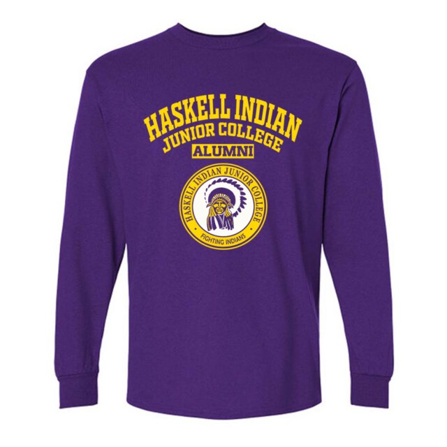 Haskell Indian Junior College KS LG Alumni Long Sleeve