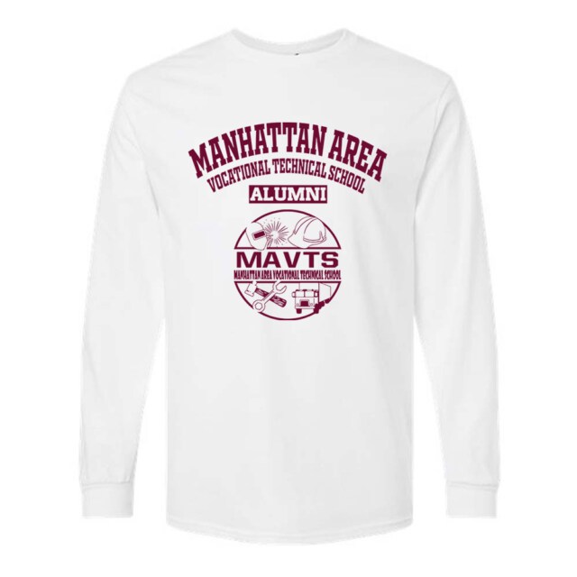 Manhattan Area Vocational Technical School KS LG Alumni Long Sleeve