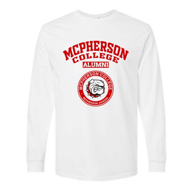 McPherson College Light KS LG Alumni Long Sleeve
