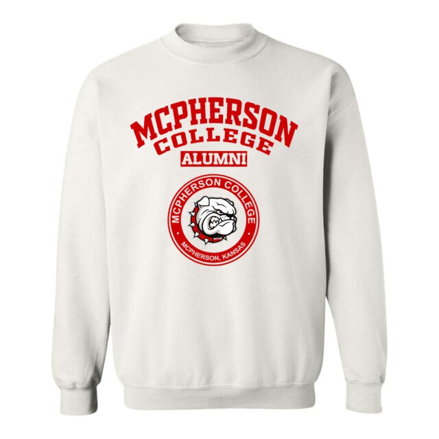 McPherson College Light KS LG Alumni Sweatshirt