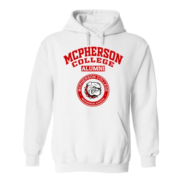 McPherson College Light KS LG Alumni Hoodie