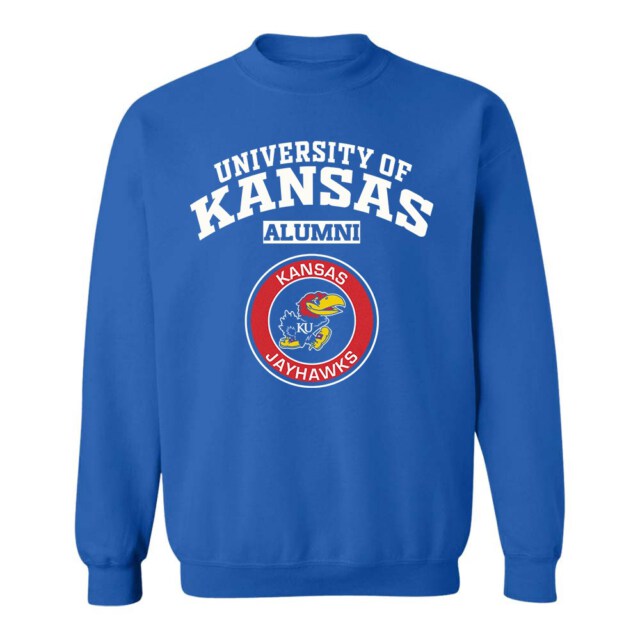 University of Kansas KS LG Alumni Sweatshirt