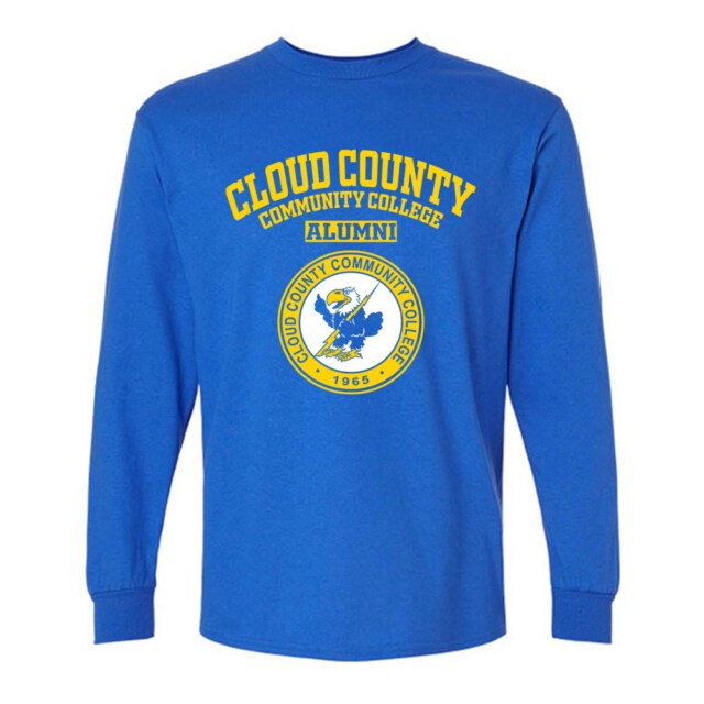 Cloud County Community College KS LG Alumni Long Sleeve