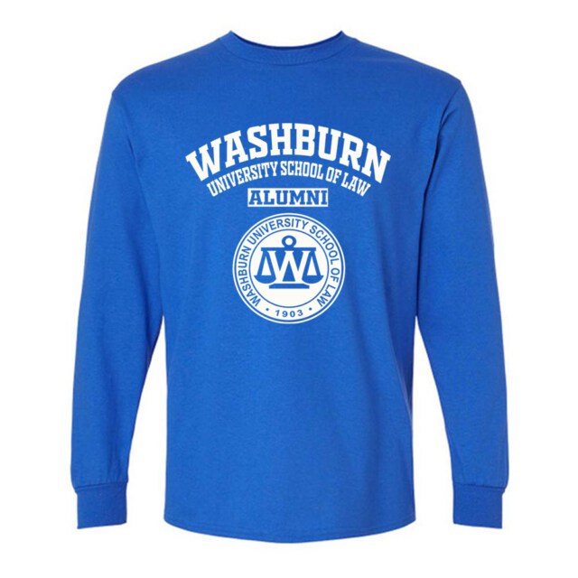 Washburn University School of Law KS LG Alumni Long Sleeve