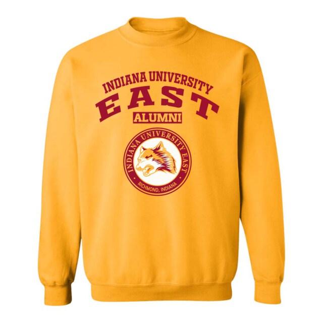 Indiana University East Dark IN LG Alumni Sweatshirt