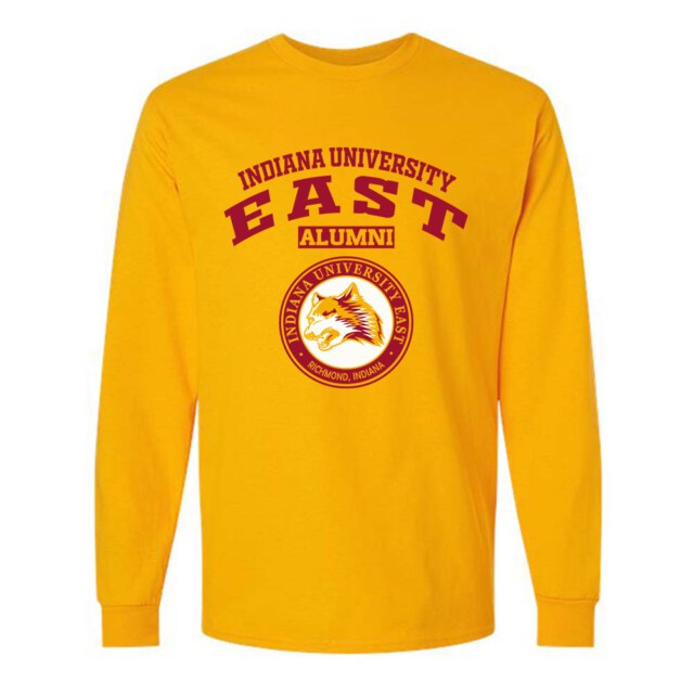 Indiana University East Dark IN LG Alumni Long Sleeve