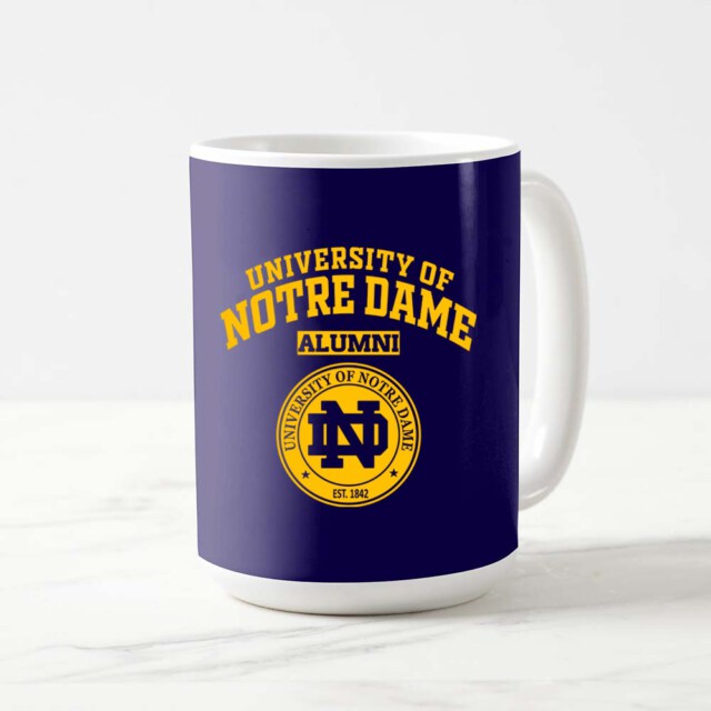 University of Notre Dame IN LG Alumni Mug
