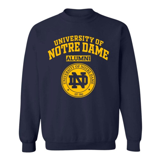 University of Notre Dame IN LG Alumni Sweatshirt