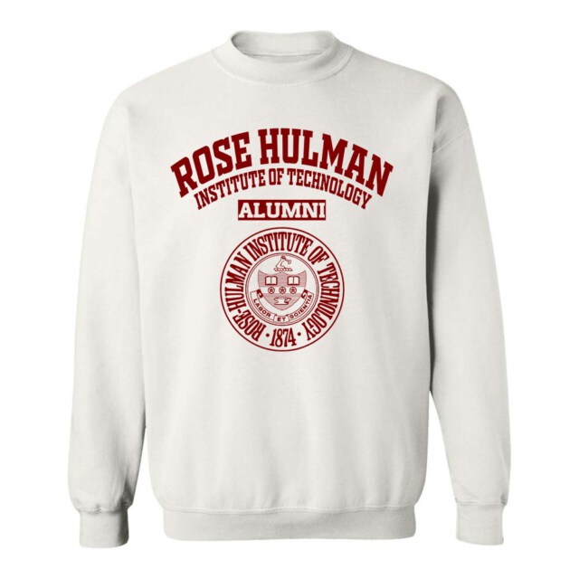 Rose Hulman Institute of Technology Light IN LG Alumni Sweatshirt