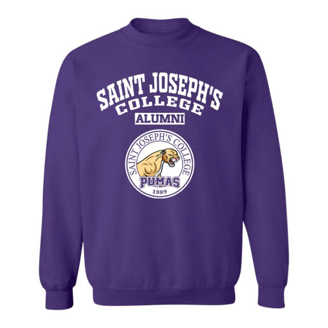 Saint Josephs College Pumas IN LG Alumni Sweatshirt