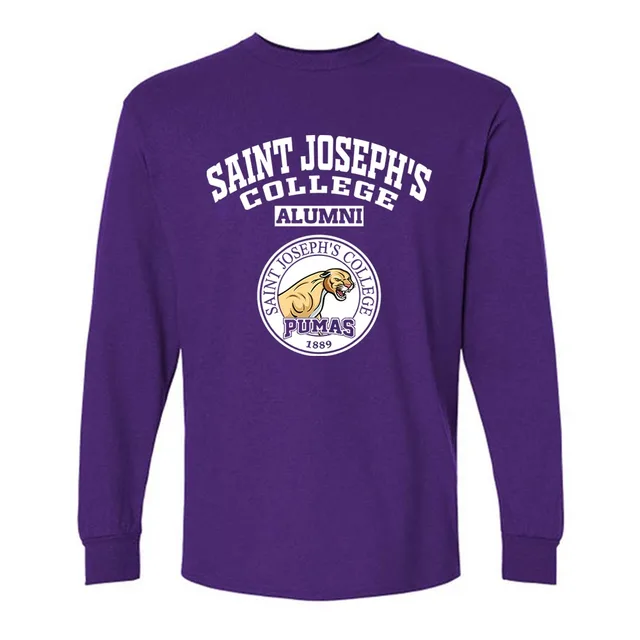 Saint Josephs College Pumas IN LG Alumni Long Sleeve