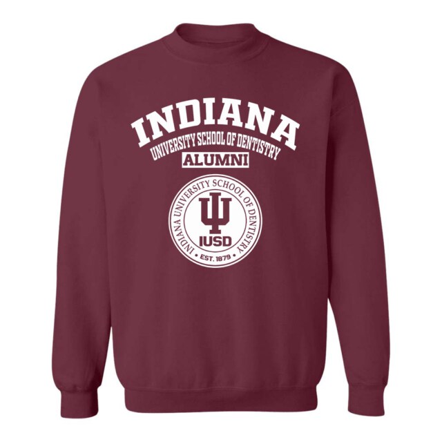 Indiana University School of Dentistry IN LG Alumni Sweatshirt