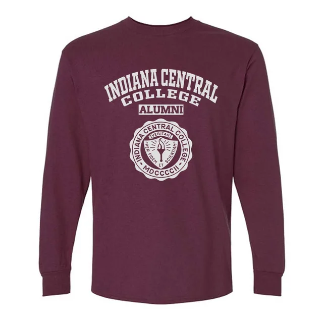Indiana Central College IN LG Alumni Long Sleeve