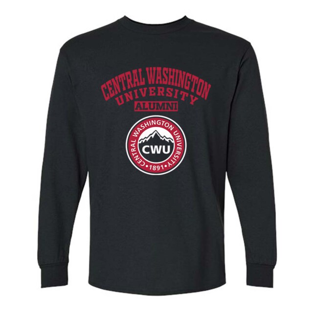 Central Washington University CWU WA LG Alumni Long Sleeve