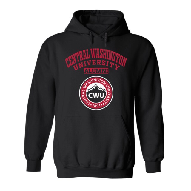 Central Washington University CWU WA LG Alumni Hoodie