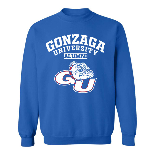 Gonzaga University GU Bulldogs WA LG Alumni Sweatshirt