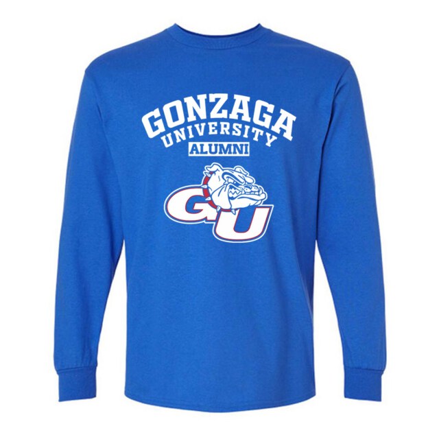 Gonzaga University GU Bulldogs WA LG Alumni Long Sleeve