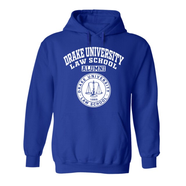 Drake University Law School IA LG Alumni Hoodie