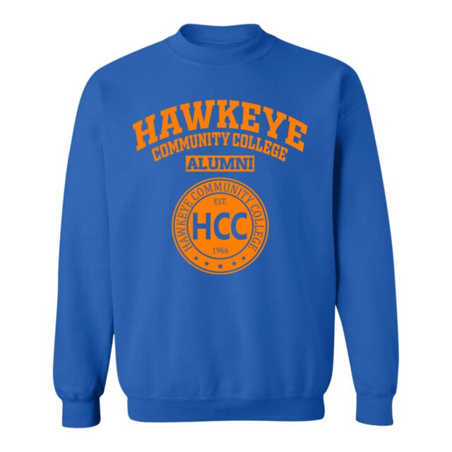 Hawkeye Community College IA LG Alumni Sweatshirt