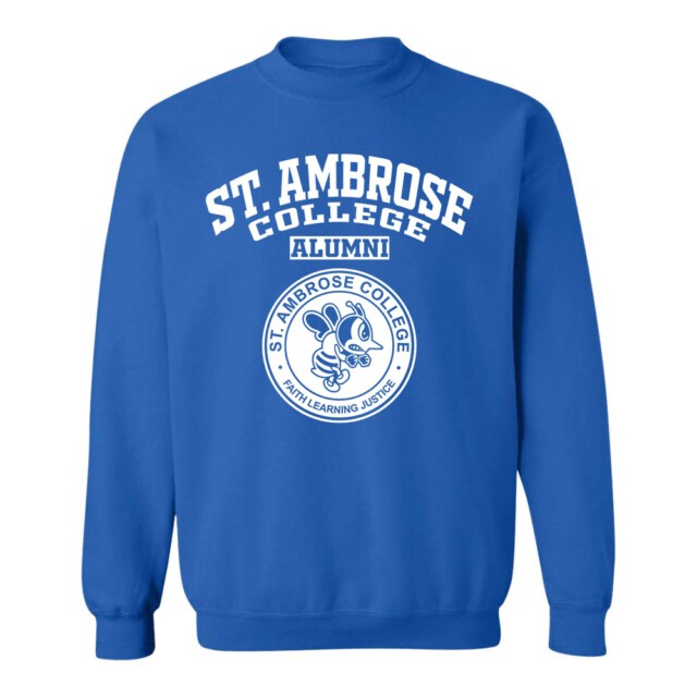 St Ambrose College IA LG Alumni Sweatshirt