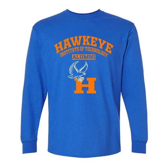 Hawkeye Institute of Technology hawks IA LG Alumni Long Sleeve