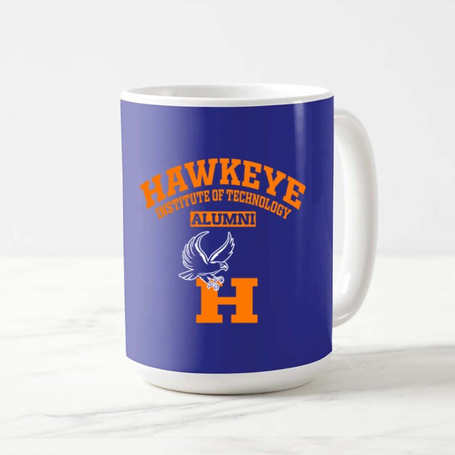 Hawkeye Institute of Technology hawks IA LG Alumni Mug