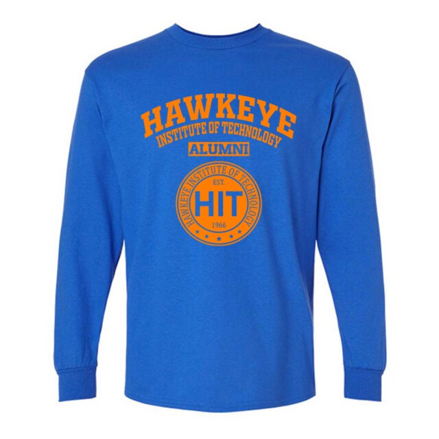 Hawkeye Institute of Technology IA LG Alumni Long Sleeve