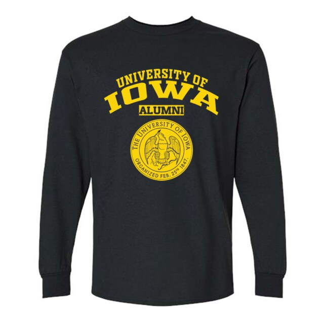 University of Iowa IA LG Alumni Long Sleeve
