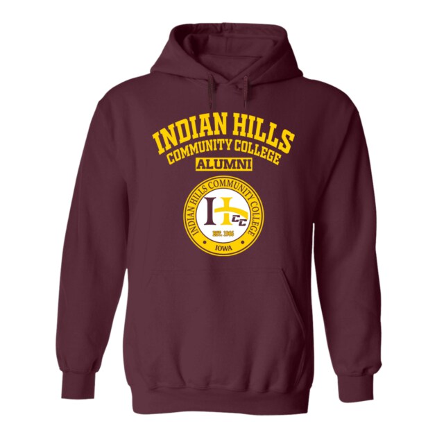 Indian Hills Community College IA LG Alumni Hoodie