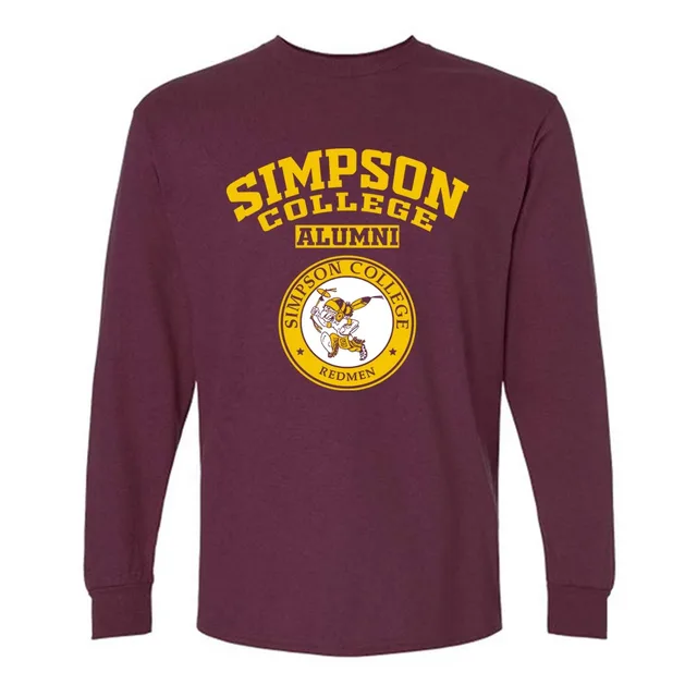 Simpson College Redmen IA LG Alumni Long Sleeve