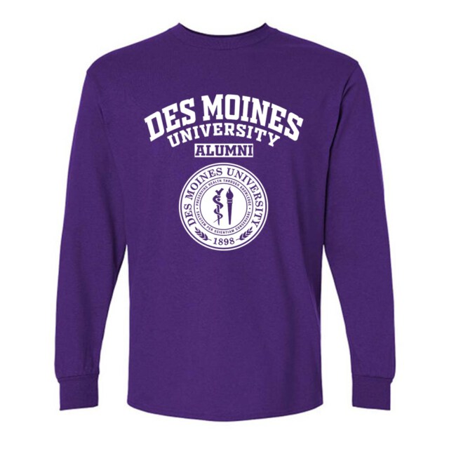 Des Moines University IA LG Alumni Long Sleeve
