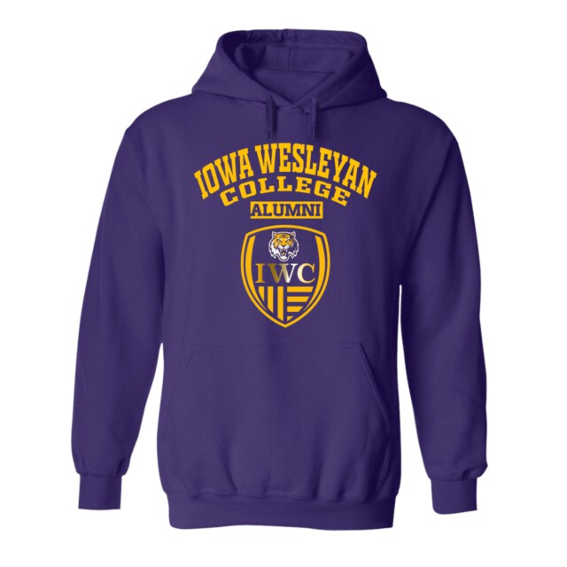Iowa Wesleyan College IA LG Alumni Hoodie