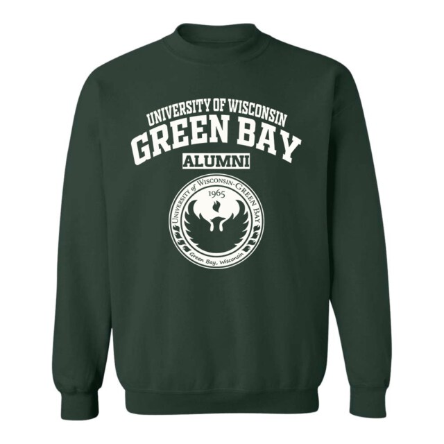 University of Wisconsin Green Bay WI LG Alumni Sweatshirt