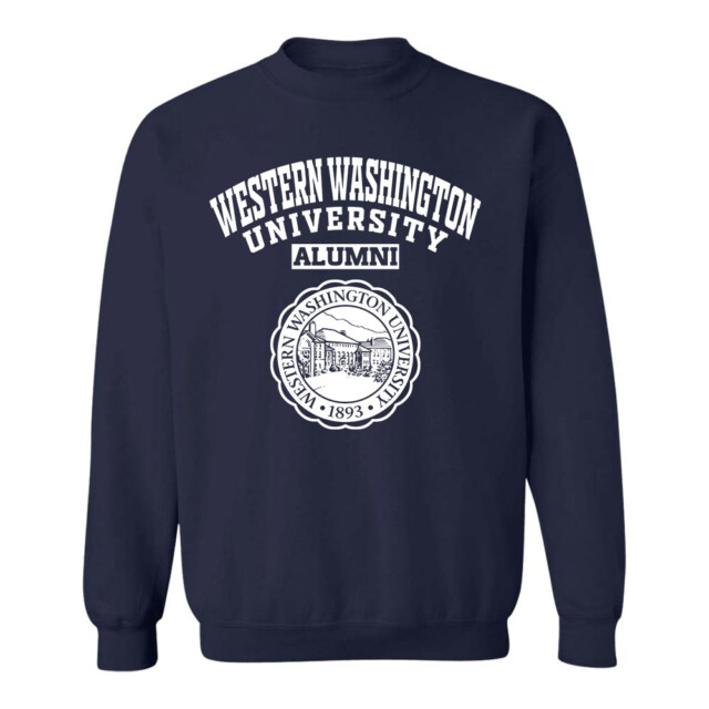 Western Washington University Dark WA LG Alumni Sweatshirt