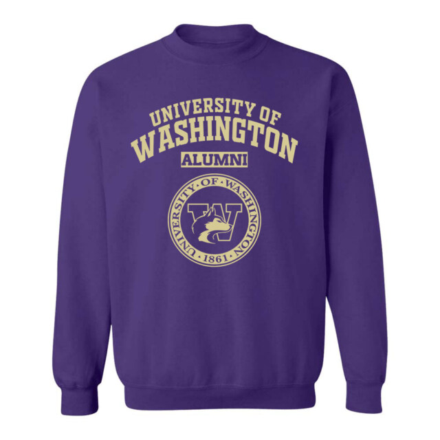 University of Washington Huskies WA LG Alumni Sweatshirt