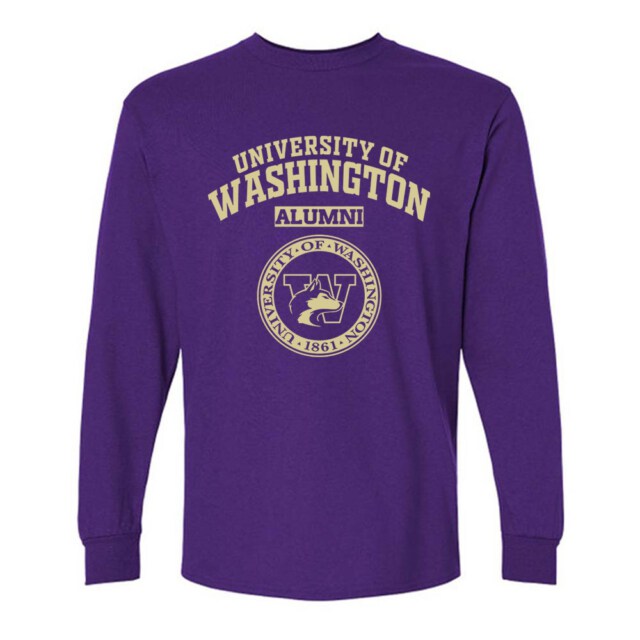 University of Washington Huskies WA LG Alumni Long Sleeve