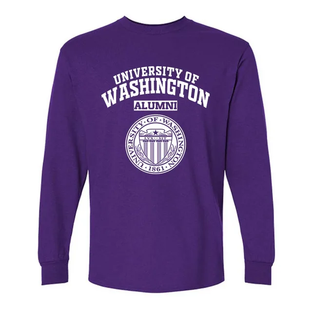 University of Washington Dark WA LG Alumni Long Sleeve