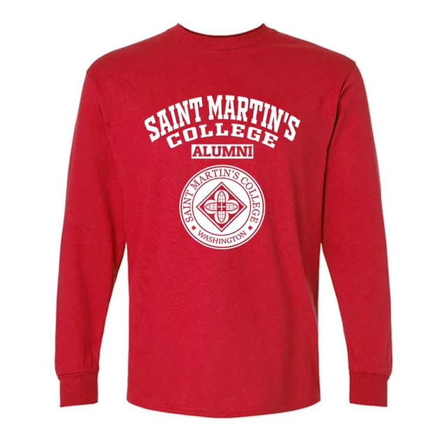 Saint Martin's College Dark WA LG Alumni Long Sleeve