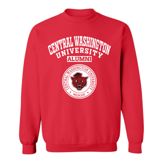 Central Washington University Wildcats WA LG Alumni Sweatshirt