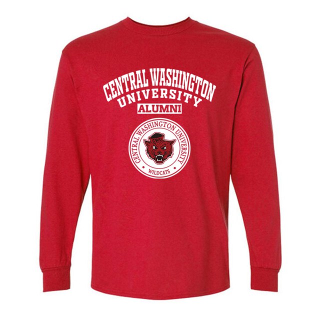 Central Washington University Wildcats WA LG Alumni Long Sleeve