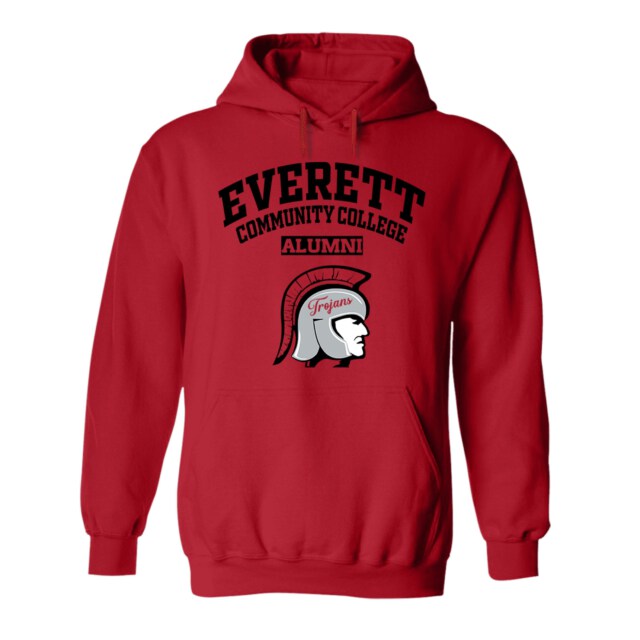Everett Community College Trojans WA LG Alumni Hoodie