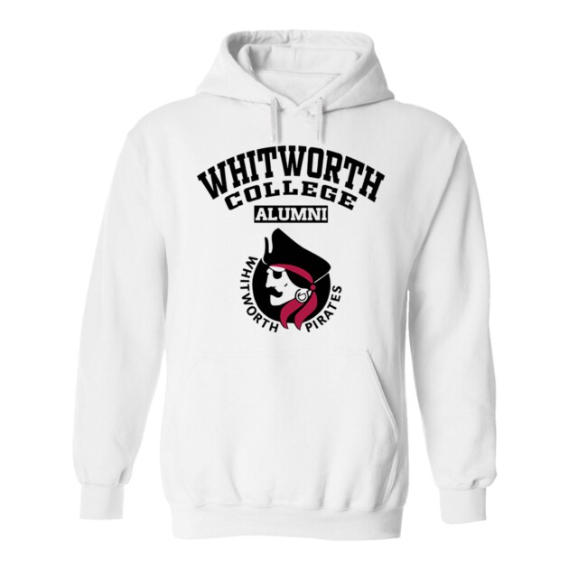 Whitworth College Light WA LG Alumni Hoodie