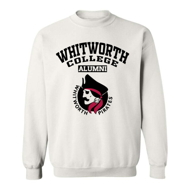 Whitworth College Light WA LG Alumni Sweatshirt