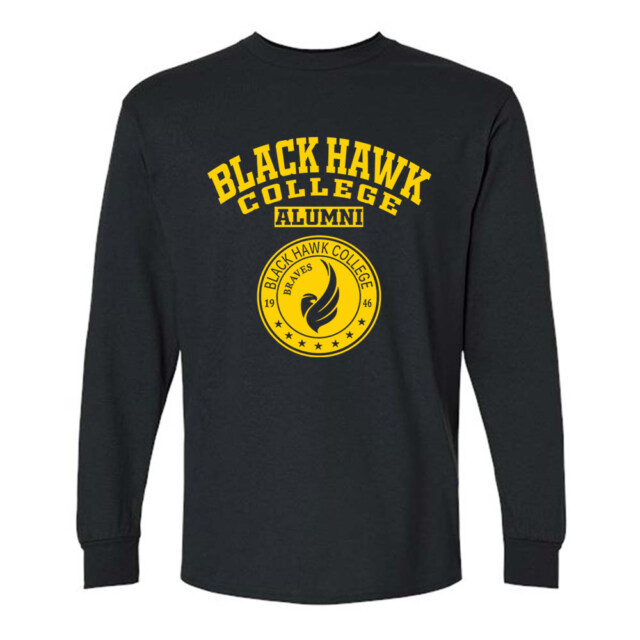 Black Hawk College IL LG Alumni Long Sleeve