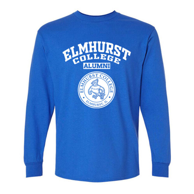 Elmhurst College Bluejays IL LG Alumni Long Sleeve